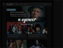 Tablet Screenshot of eyeneer.com